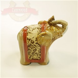 Слон керамика глазурь Ornament 19*17*9 см