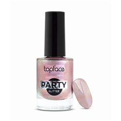 Topface Лак для ногтей " Party Glitter Nail" тон 117, - PT106 (9мл)