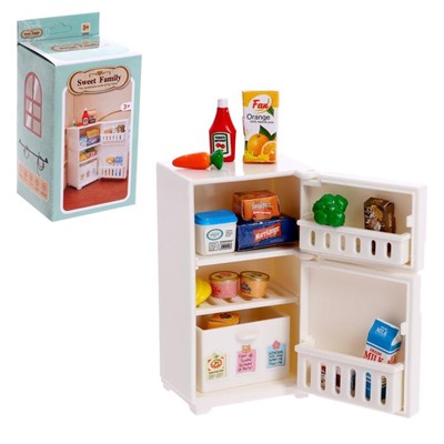 Набор игровой «Мебель для питомцев», холодильник с аксессуарами