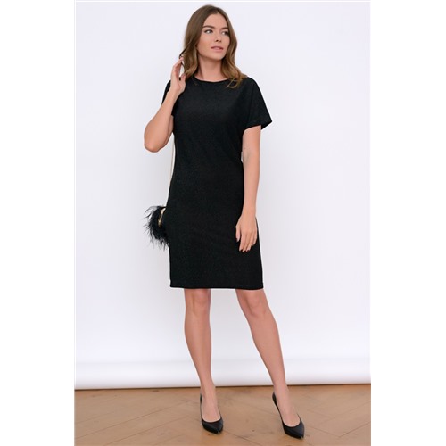 Платье Коктейльное (черный) Р11-933/3 Размер 52р-р, Цвет черный