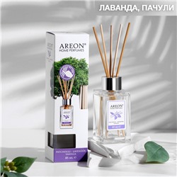 Диффузор ароматический для дома Areon Sticks, 85 мл, лаванда и пачули