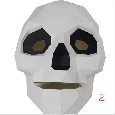 3D маска Череп, сделай сам.