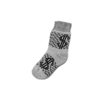 Женские шерстяные носки со снежинкой - 701.1