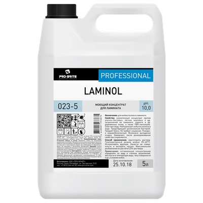 LAMINOL Низкопенный концентрат для мойки паркета и ламината 5л