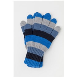 Перчатки КВ 10020 голубой, темно-синий