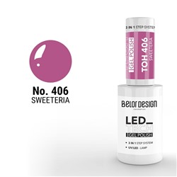 Лак-гель для ногтей Led Tech, тон 406 sweeteria