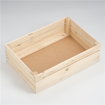 Ящик деревянный для стеллажей 50х35х15 см
