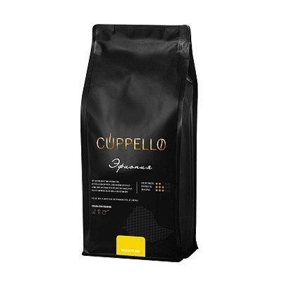 Кофе Cuppello Эфиопия в зёрнах свежеобжаренный, уп. 1 кг, шт