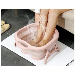 Ванночка складная силиконовая для ног с массажными элементами (в ассортименте)
