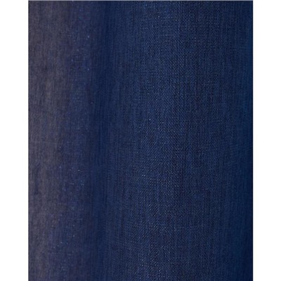 Штора портьерная Этель"Блеск"цв.синий 260х250 см
