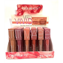 Жидкая матовая помада для губ Ever Beauty Matte Vivid (ряд 12шт)