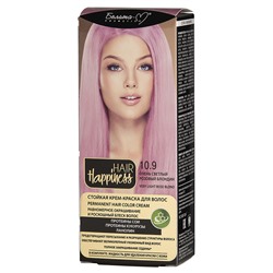 HAIR Happiness Стойкая крем-краска для волос №10.9 Очень светлый розовый блондин