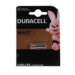 Батарейка алкалиновая Duracell Basic, MN27 (A27, V27A)-1BL, 12В, блистер, 1 шт.