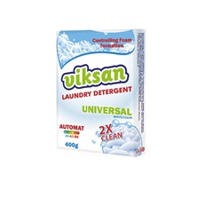 Стиральный порошок"VIKSAN" 2X CLEAN UNIVERSAL, 400г