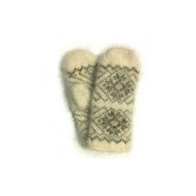 Детские вязаные шерстяные носки c рисунком-бабочками. - 210.2