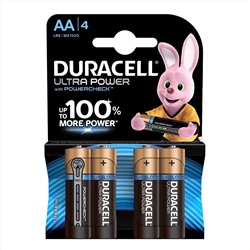Батарейка AA Duracell LR6 Ultra Power (2-BL) (40/16720) ЦЕНА УКАЗАНА ЗА 2 ШТ