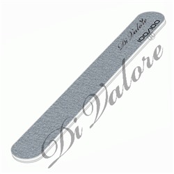 Di Valore Пилка профессиональная для искусственных ногтей Серая 108-002