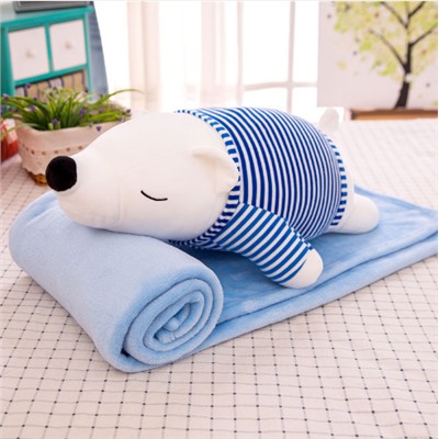 Плюшевое одеяло-игрушка "Мишка" ЕН 152