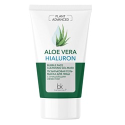 Plant Advanced Aloe Vera Пузырьковая гель-маска для лица с очищающим эффектом 110г