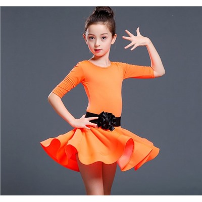 Платье для танцев с поясом GB054