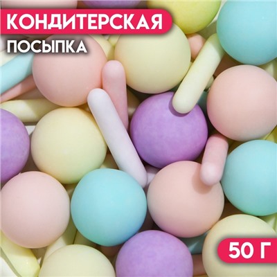 Кондитерская посыпка «Ода нежности», 50 г