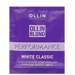 OLLIN Performance Классический осветляющий порошок белого цвета 30г