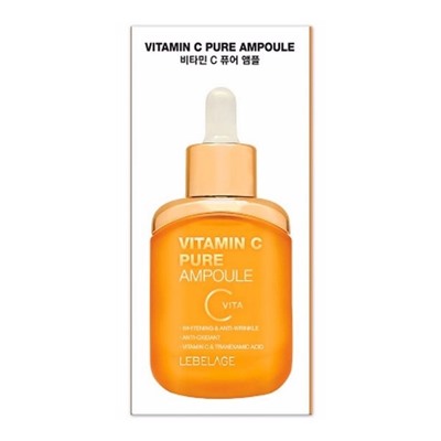 Lebelage Ампульная сыворотка с витамином С / Vitamin C Pure Ampoule, 35 мл