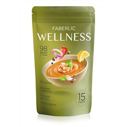 Сухой белковый суп Wellness со вкусом  «Средиземноморский с креветками»