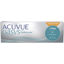 Acuvue Oasys 1-Day with HYDRALUXE for Astigmatism (30 pack)
