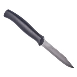 Нож овощной 8см, черная ручка 23080/003 Athus Tramontina /1/12/600/ 871-160