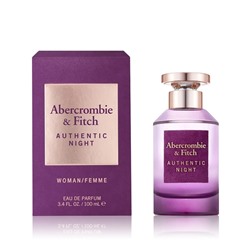 ABERCROMBIE & FITCH AUTHENTIC NIGHT edp (w) 100ml