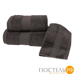 1010G10056114 Полотенце Soft cotton DELUXE кофейный 75X150