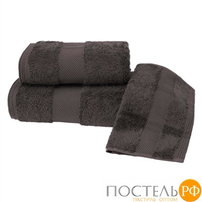 1010G10055114 Полотенце Soft cotton DELUXE кофейный 50X100