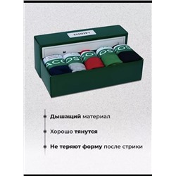 ТРУСЫ МУЖСКИЕ 5шт (РАЗНОГО ЦВЕТА), код 4739415