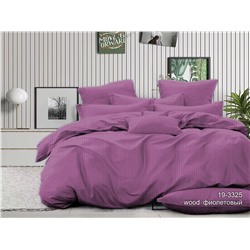 Комплект постельного белья (КПБ) Микрофибра-страйп "Pandora" диз. № 1х1 (19-3325) Фиолетовый