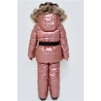 Детский зимний костюм АЗ20/11-322ПУХ розовый