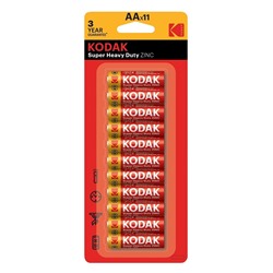 Батарейка AA Kodak R6 Extra Heavy Duty (10+1-BL) () ЦЕНА УКАЗАНА ЗА 1 ШТ