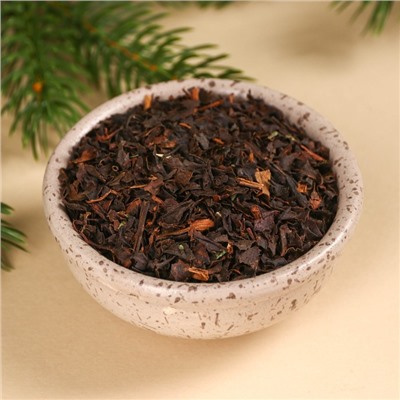 Чай чёрный «Тепло внутри», вкус: глинтвейн, 50 г.