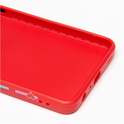 Чехол-накладка - SC246 для "Samsung SM-A725 Galaxy A72" (001) (red)
