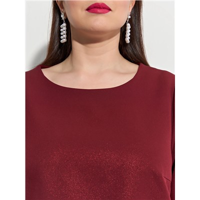 Блуза 0220-1 бордовый