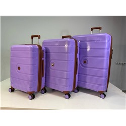 Набор из 3-х чемоданов с расширением 23105 Фиолетовый