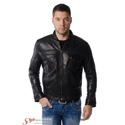 Куртка кожаная ARBEX M122 black