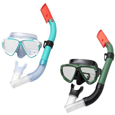 Набор маска и трубка для ныряния Dive Mira, 2 цвета, от 14лет, BestWay, уп.6