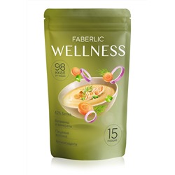 Сухой белковый суп Wellness со вкусом  «Куриный с зеленью»