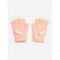 Перчатки детские Dotts светло-розовый
