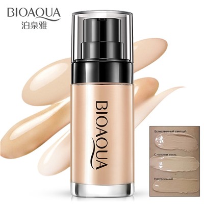 Тональный крем BIOAQUA Make Up Concealer, 30 мл. ТОН 01 НАТУРАЛЬНЫЙ