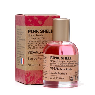 Парфюмерная вода женская Vegan Love Studio Pink Shell, 50 мл (по мотивам Bombshell by victoria´s (V.Secret)