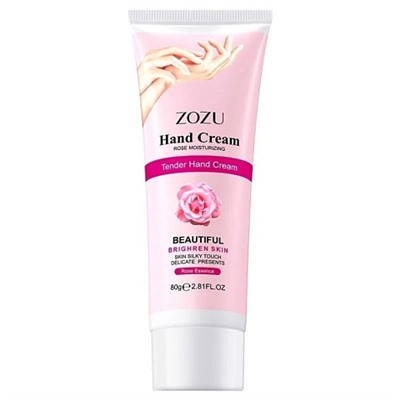 Zozu Крем для рук ROSE MOISTURIZING 80гр