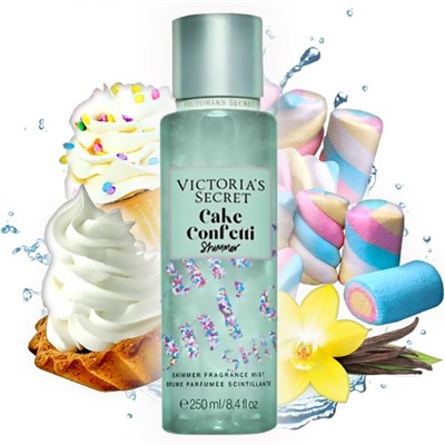 Спрей-мист для тела Victoria's Secret Cake Confetti Shimmer 250мл