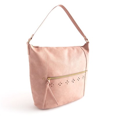 Женская сумка, (Розово-бежевая)